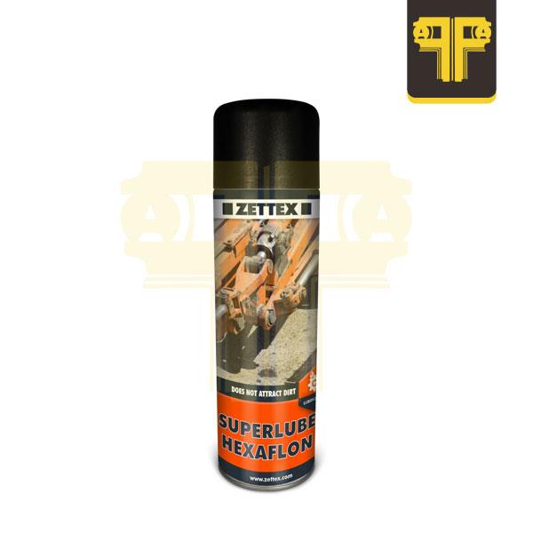 اسپری روان کننده زتکس ZETTEX SUPERLUBE HEZAFLON